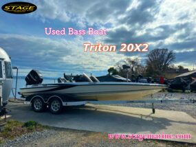 琵琶湖ステージ中古バスボート最新入荷情報Triton20X2