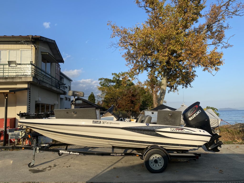 琵琶湖中古艇トライトンバスボート | バスフィッシングボートクラブ